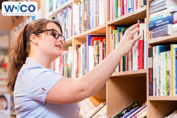 آوسبیلدونگ فروشنده کتاب در آلمان